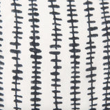 Jenna Cream w/ Black Print Linen Square Decorative Pillow Cover from Mercana - Luna Furniture