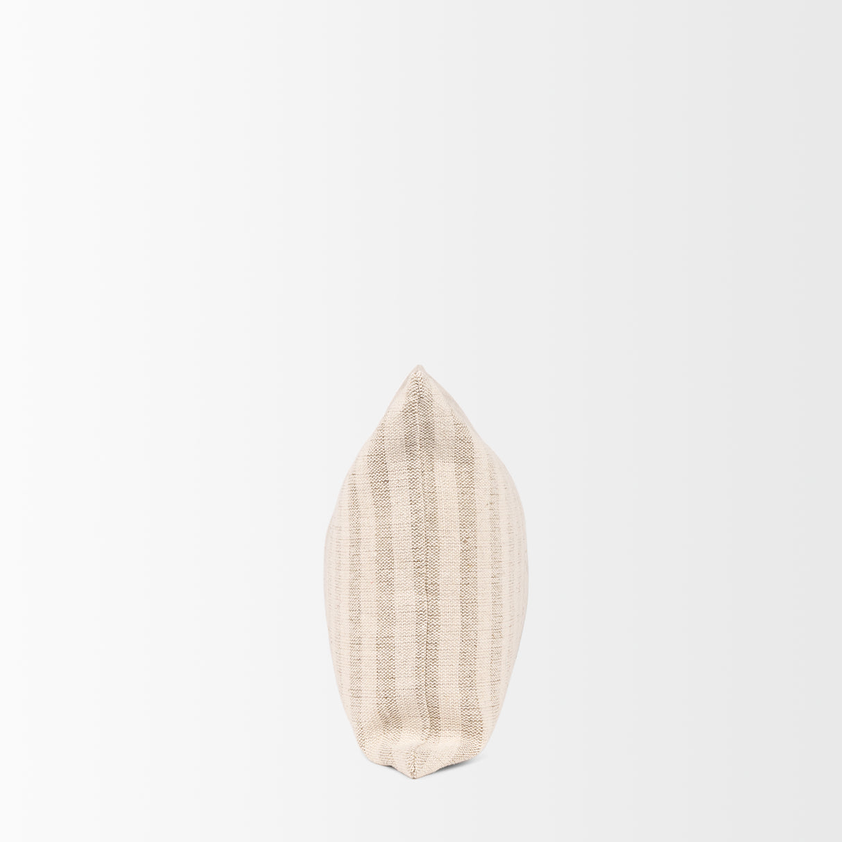 Jace Cream w/ Beige Stripe Lumbar Decorative Pillow Cover from Mercana - Luna Furniture