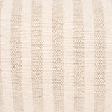 Jace Cream w/ Beige Stripe Lumbar Decorative Pillow Cover from Mercana - Luna Furniture