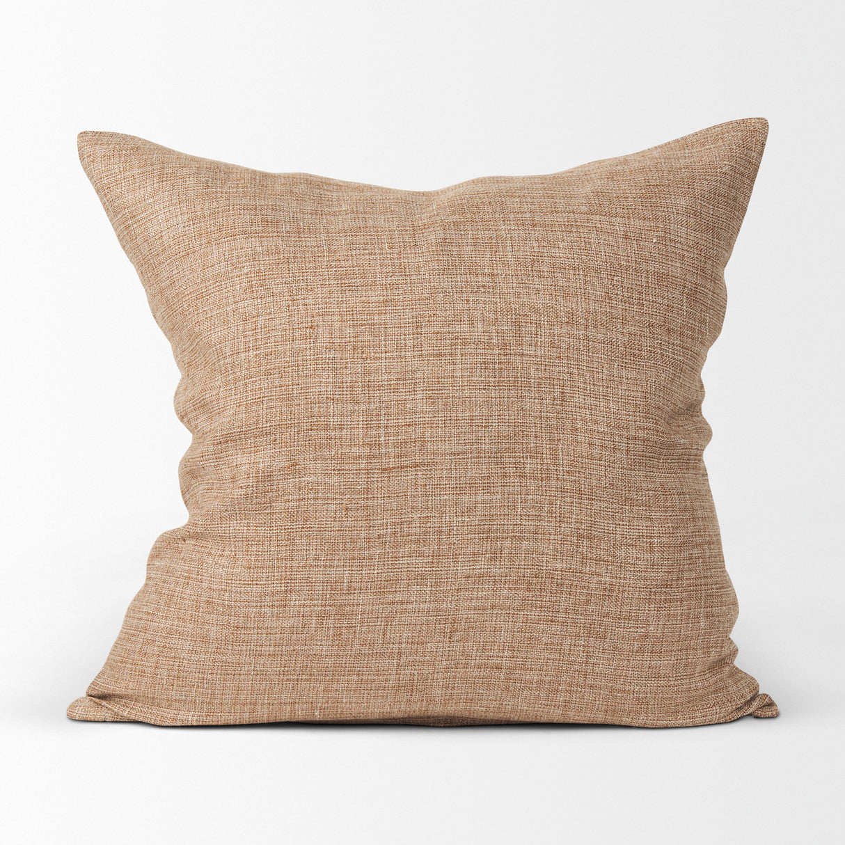 Jacklyn Brown Linen Square Decorative Pillow Cover from Mercana - Luna Furniture