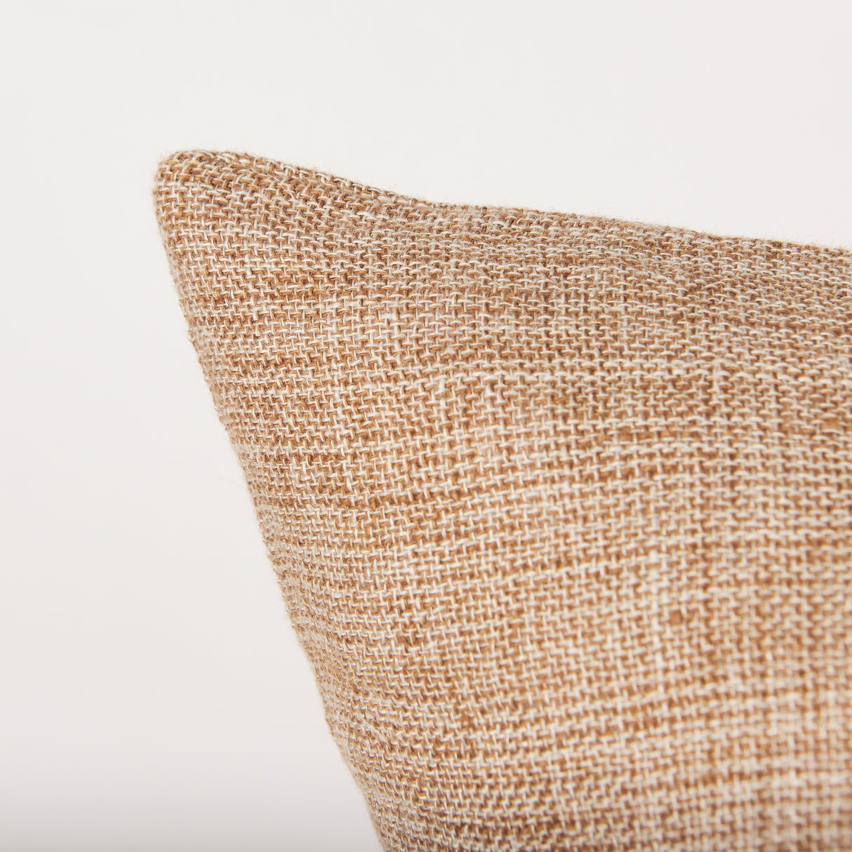 Jacklyn Brown Linen Square Decorative Pillow Cover from Mercana - Luna Furniture