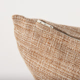 Jacklyn Brown Linen Square Decorative Pillow Cover from Mercana - Luna Furniture