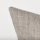 Jacklyn Grey Linen Square Decorative Pillow Cover from Mercana - Luna Furniture