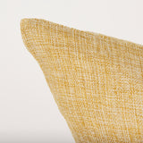 Jacklyn Mustard Linen Square Decorative Pillow Cover from Mercana - Luna Furniture