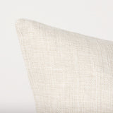 Jacklyn Cream Linen Square Decorative Pillow Cover from Mercana - Luna Furniture