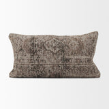 Khloe Taupe Lumbar Pillow Cover from Mercana - Luna Furniture