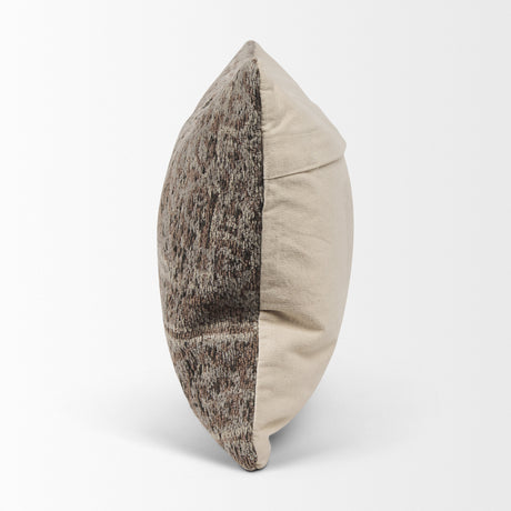 Khloe Taupe Lumbar Pillow Cover from Mercana - Luna Furniture