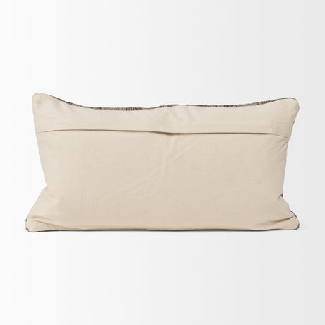 Khloe Taupe Lumbar Pillow Cover from Mercana - Luna Furniture