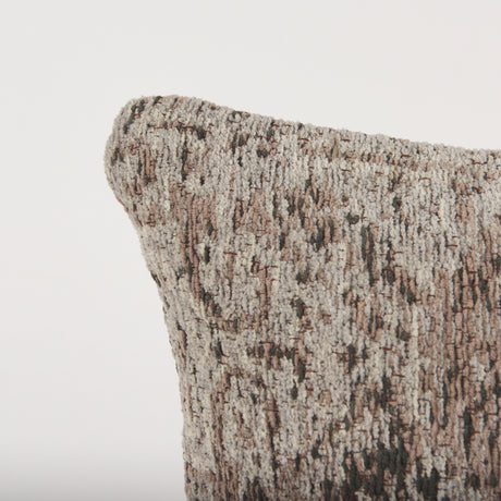 Khloe Taupe Lumbar Pillow Cover from Mercana - Luna Furniture