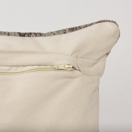 Khloe Taupe Lumbar Pillow Cover from Mercana - Luna Furniture