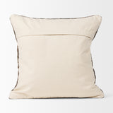 Khloe Taupe Square Pillow Cover from Mercana - Luna Furniture
