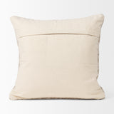 Khloe Cream Square Pillow Cover from Mercana - Luna Furniture