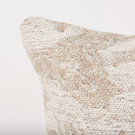 Khloe Cream Square Pillow Cover from Mercana - Luna Furniture