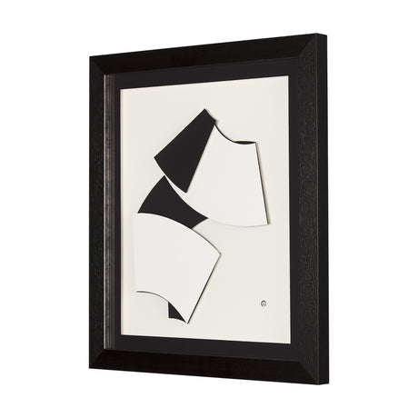 The Fold Paper I by Studio M a handmade Original Framed Artwork from Mercana - Luna Furniture