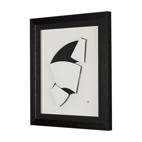The Fold Paper II by Studio M a handmade Original Framed Artwork under Glass from Mercana - Luna Furniture