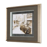 Vintage Car Picture II by Mercana Studio Hand Embellished Framed Art Print Matted under Glass from Mercana - Luna Furniture