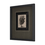 Tree Drawing II by Mercana Studio a Hand Embellished Textured Framed Art Print Matted under Glass from Mercana - Luna Furniture