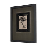Tree Drawing III by Mercana Studio a Hand Embellished Textured Framed Art Print Matted under Glass from Mercana - Luna Furniture