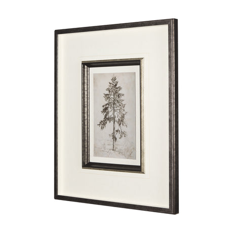 Westcoast Tree Drawing II by Mercana Studio Hand Embellished Framed Art Print Matted under Glass from Mercana - Luna Furniture
