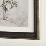 Westcoast Tree Drawing II by Mercana Studio Hand Embellished Framed Art Print Matted under Glass from Mercana - Luna Furniture