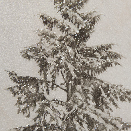 Westcoast Tree Drawing II by Mercana Studio Hand Embellished Framed Art Print Matted under Glass from Mercana - Luna Furniture