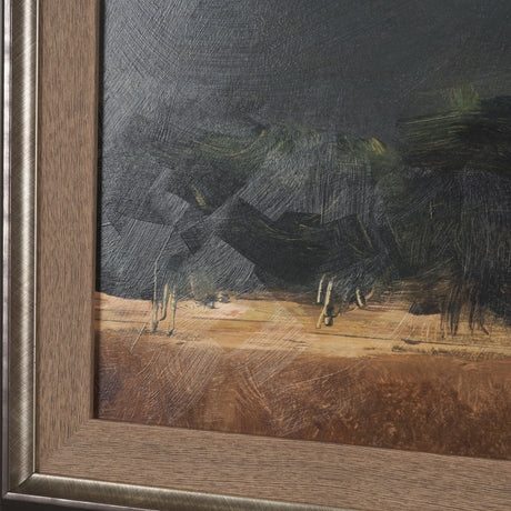 Rainy Landscape by Mercana Studio a Hand Embelished Textured Framed Art Print from Mercana - Luna Furniture