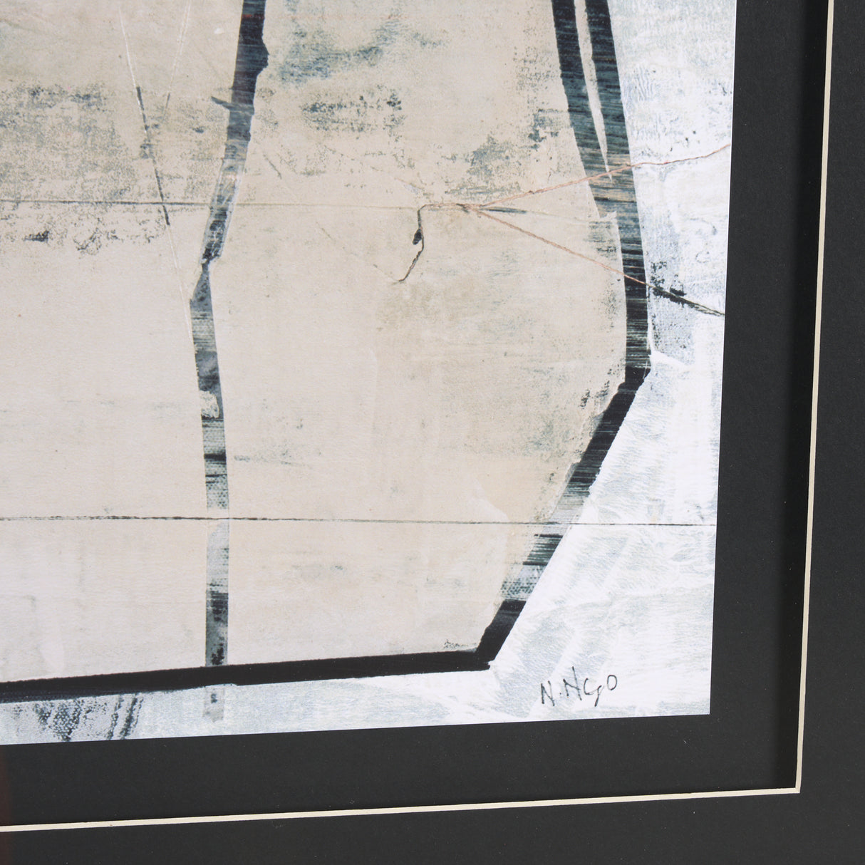 Dim Sum I by Nancy Ngo a Hand Embellished Textured Framed Art Print Matted under Glass from Mercana - Luna Furniture