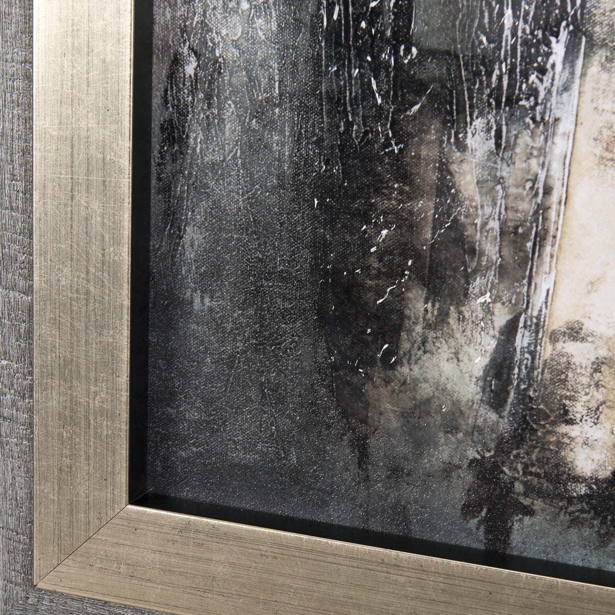 Saguaro Forest 31 by Scott Brems a Hand Embellished Textured Framed Art Print from Mercana - Luna Furniture