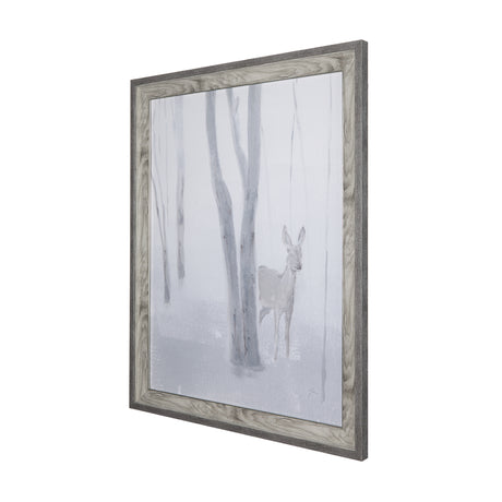A Winter Day in Forest I by Mercana Studio Hand Embellished Framed Art Print Matted under Glass from Mercana - Luna Furniture