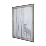 A Winter Day in Forest II by Mercana Studio Hand Embellished Framed Art Print Matted under Glass from Mercana - Luna Furniture
