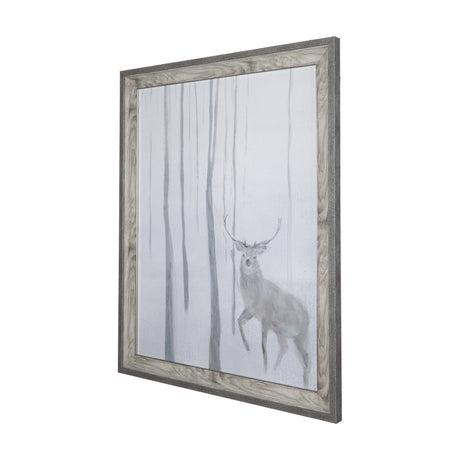 A Winter Day in Forest II by Mercana Studio Hand Embellished Framed Art Print Matted under Glass from Mercana - Luna Furniture