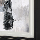The Fog II by Mercana Studio a Hand Embellished Textured Framed Art Print Matted under Glass from Mercana - Luna Furniture