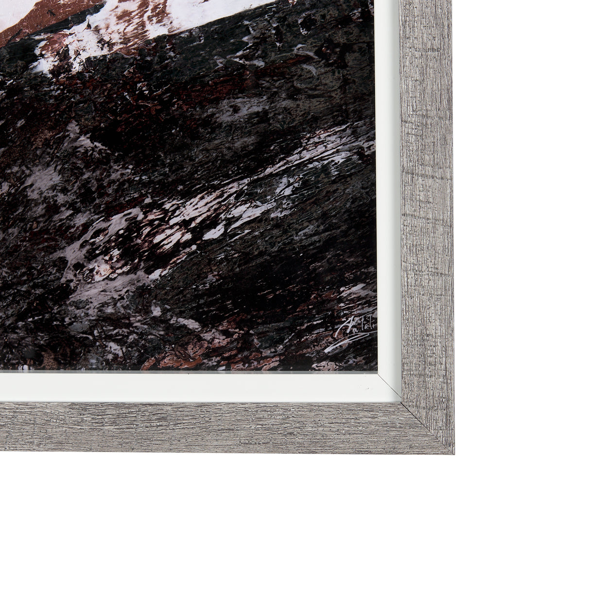 Sakura Rain I by Mercana Studio a Hand Embellished Textured Framed Art Print Matted under Glass from Mercana - Luna Furniture