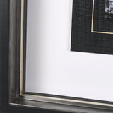 Black Composition II by Mercana Studio Hand Embellished Textured Framed Art Print Matted under Glass from Mercana - Luna Furniture
