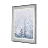 A Fresh Winter Morning I by Mercana Studio Hand Embellished Framed Art Print Matted under Glass from Mercana - Luna Furniture