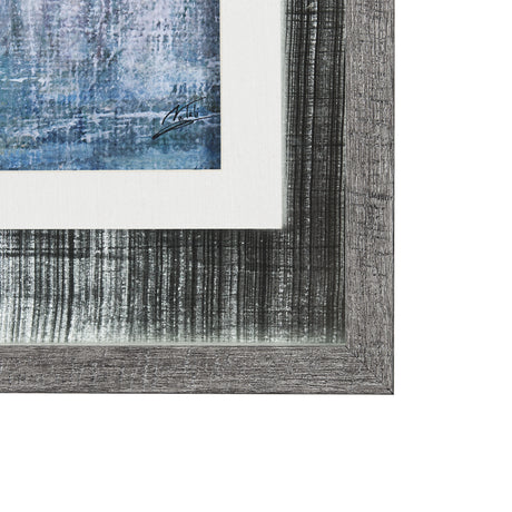 A Fresh Winter Morning I by Mercana Studio Hand Embellished Framed Art Print Matted under Glass from Mercana - Luna Furniture
