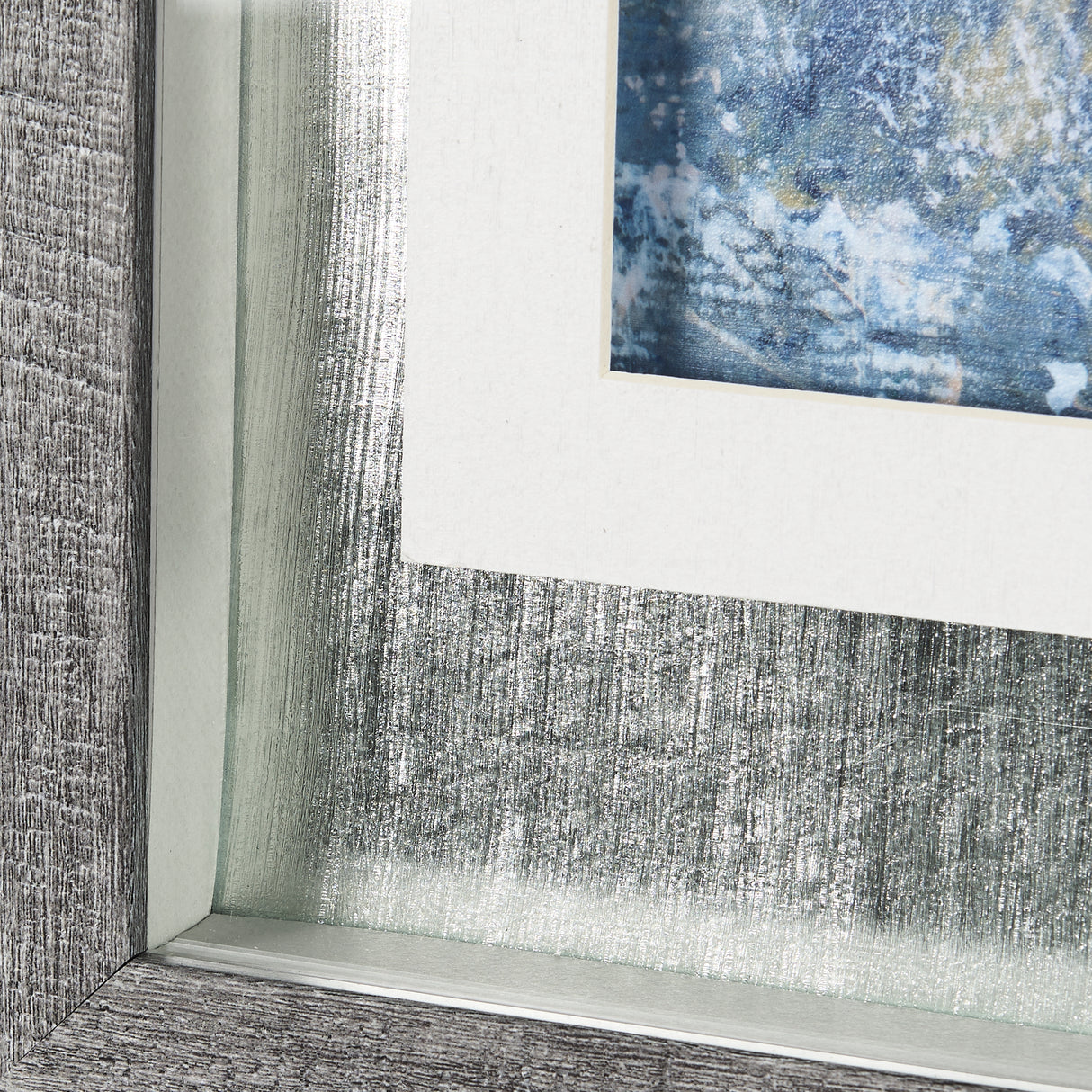 A Fresh Winter Morning I by Mercana Studio Hand Embellished Framed Art Print Matted under Glass from Mercana - Luna Furniture
