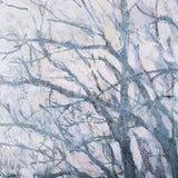A Fresh Winter Morning II by Mercana Studio Hand Embellished Framed Art Print Matted under Glass from Mercana - Luna Furniture