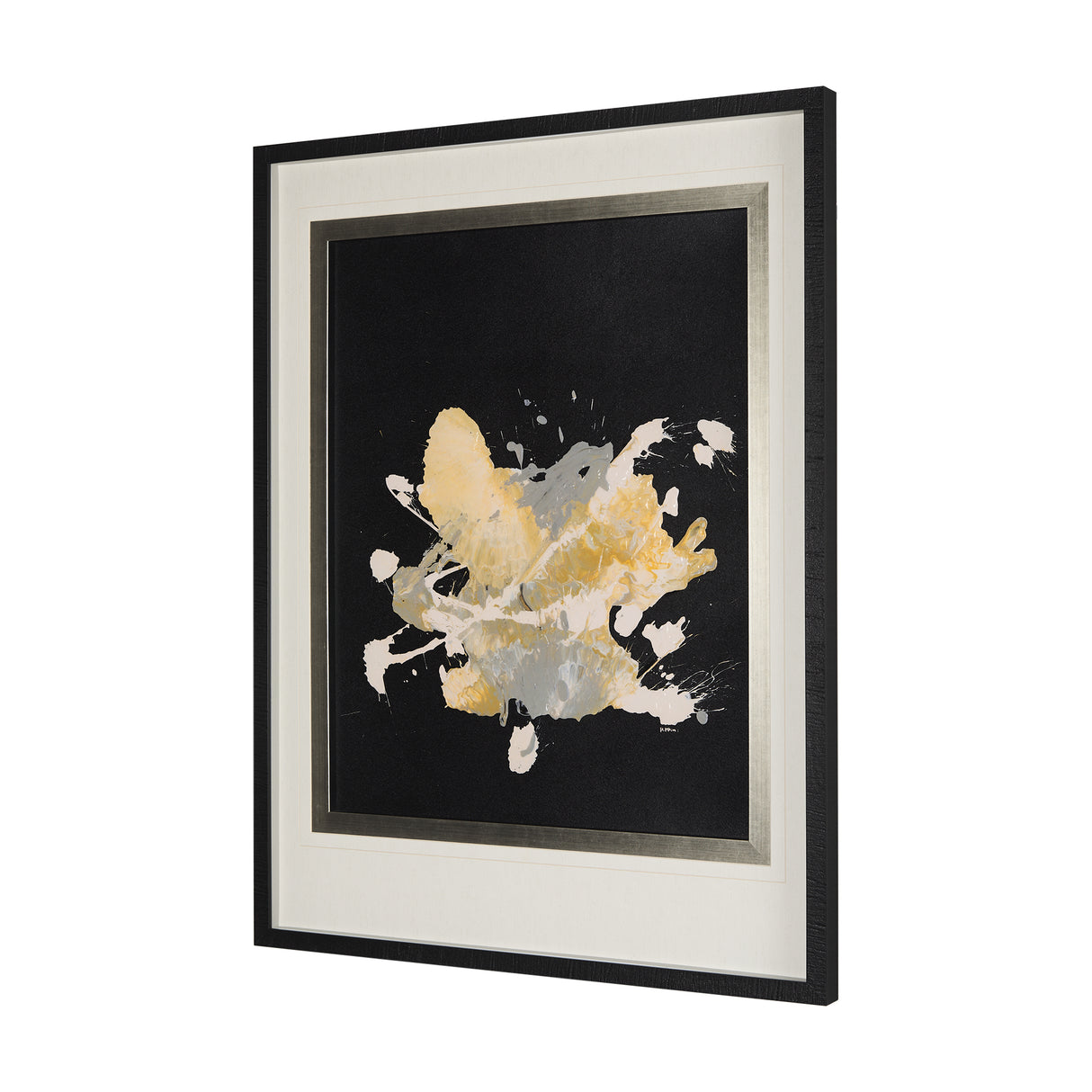 Cosmos I by Mercana Studio a Hand Embellished Textured Framed Art Print Matted under Glass from Mercana - Luna Furniture