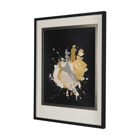 Cosmos II by Mercana Studio a Hand Embellished Textured Framed Art Print Matted under Glass from Mercana - Luna Furniture