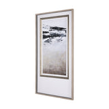Black Strokes II by Mercana Studio a Hand Embellished Textured Framed Art Print Matted under Glass from Mercana - Luna Furniture