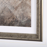 Black Strokes III by Mercana Studio a Hand Embellished Textured Framed Art Print Matted under Glass from Mercana - Luna Furniture