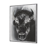 Snow Mask by Mercana Studio a Hand Embellished Textured Framed Photo Art Print Matted under Glass from Mercana - Luna Furniture