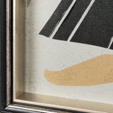 Bold People - Ellis by Mercana Studio Hand Embellished Textured Framed Art Print Matted under Glass from Mercana - Luna Furniture