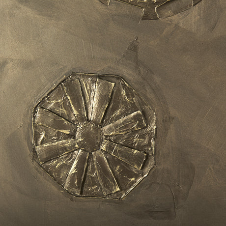 The Bronze Spark III by Studio M a handmade Original Framed Artwork under Glass from Mercana - Luna Furniture