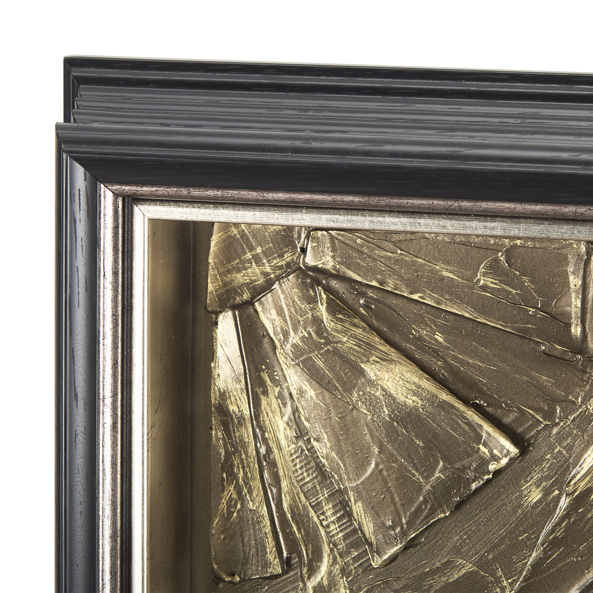 The Bronze Spark I by Studio M a handmade Original Framed Artwork under Glass from Mercana - Luna Furniture