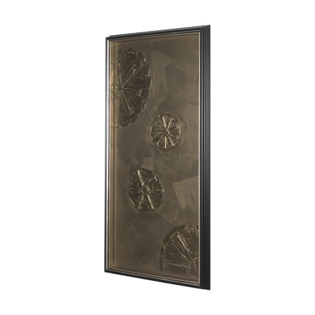 The Bronze Spark II by Studio M a handmade Original Framed Artwork under Glass from Mercana - Luna Furniture