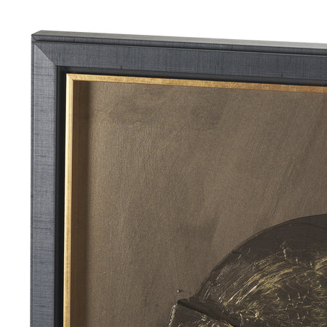 The Bronze Spark II by Studio M a handmade Original Framed Artwork under Glass from Mercana - Luna Furniture