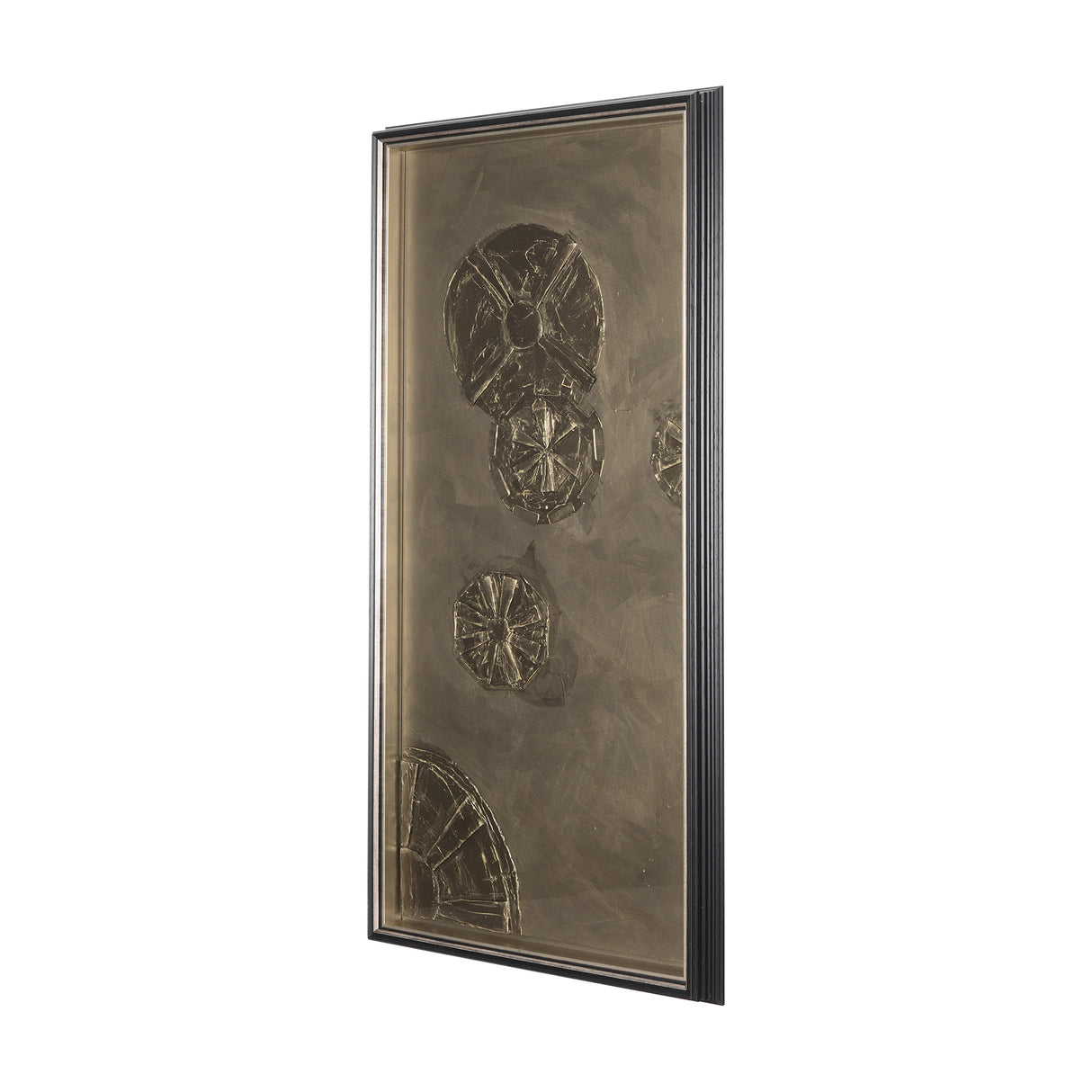 The Bronze Spark III by Studio M a handmade Original Framed Artwork under Glass from Mercana - Luna Furniture