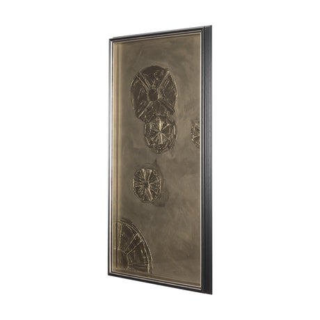 The Bronze Spark III by Studio M a handmade Original Framed Artwork under Glass from Mercana - Luna Furniture